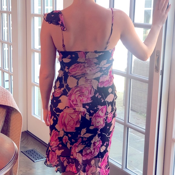 Beautiful Betsey Johnson midi  asymmetrical dress - Picture 6 of 6
